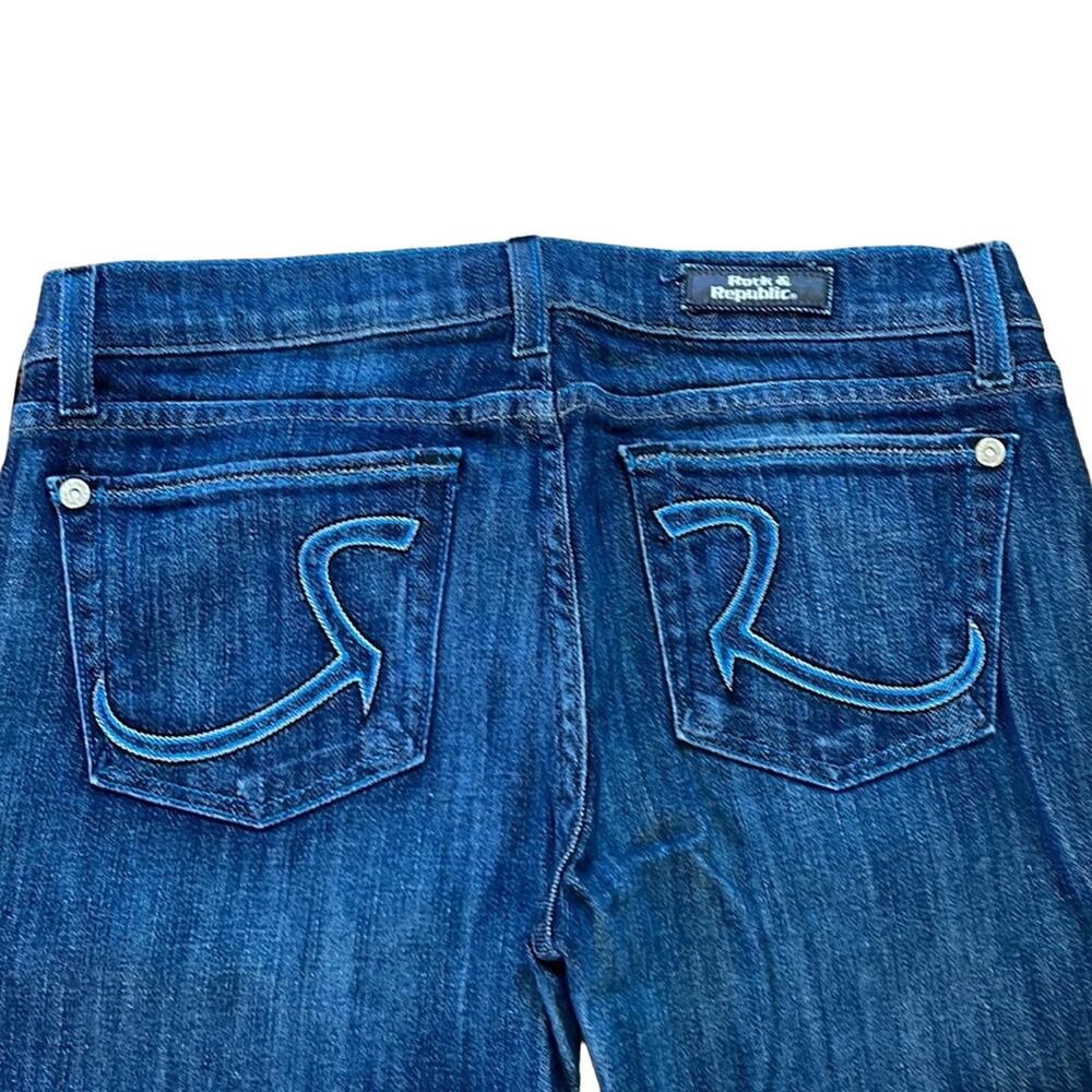 Rock & Republic Jeans size:28 low rise bootcut - Picture 7 of 7